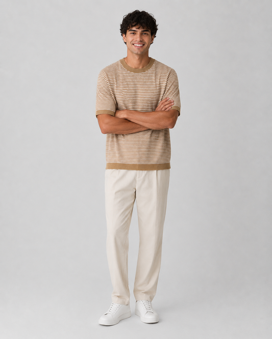 Linen Blend T-Shirt