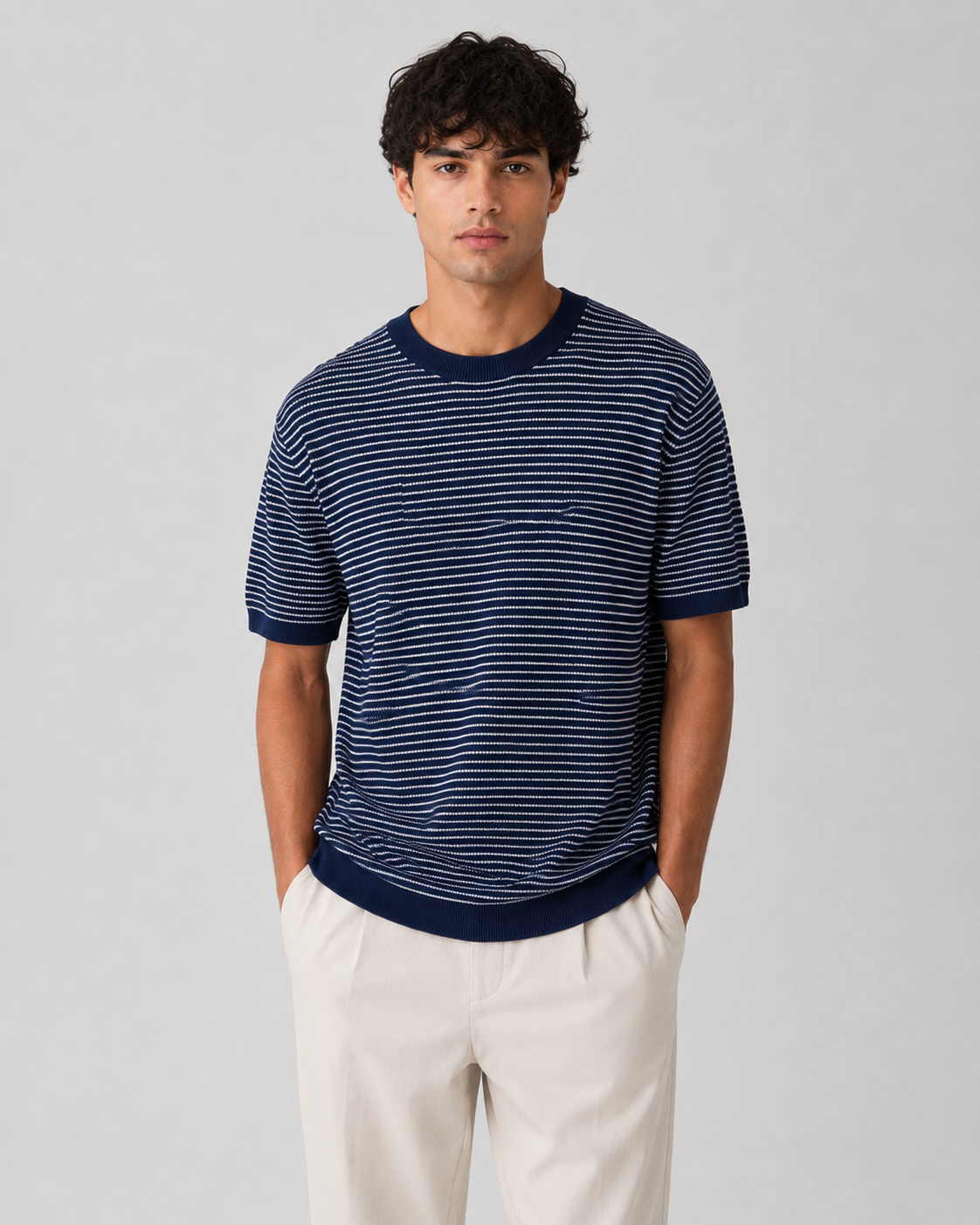 Linen Blend T-Shirt