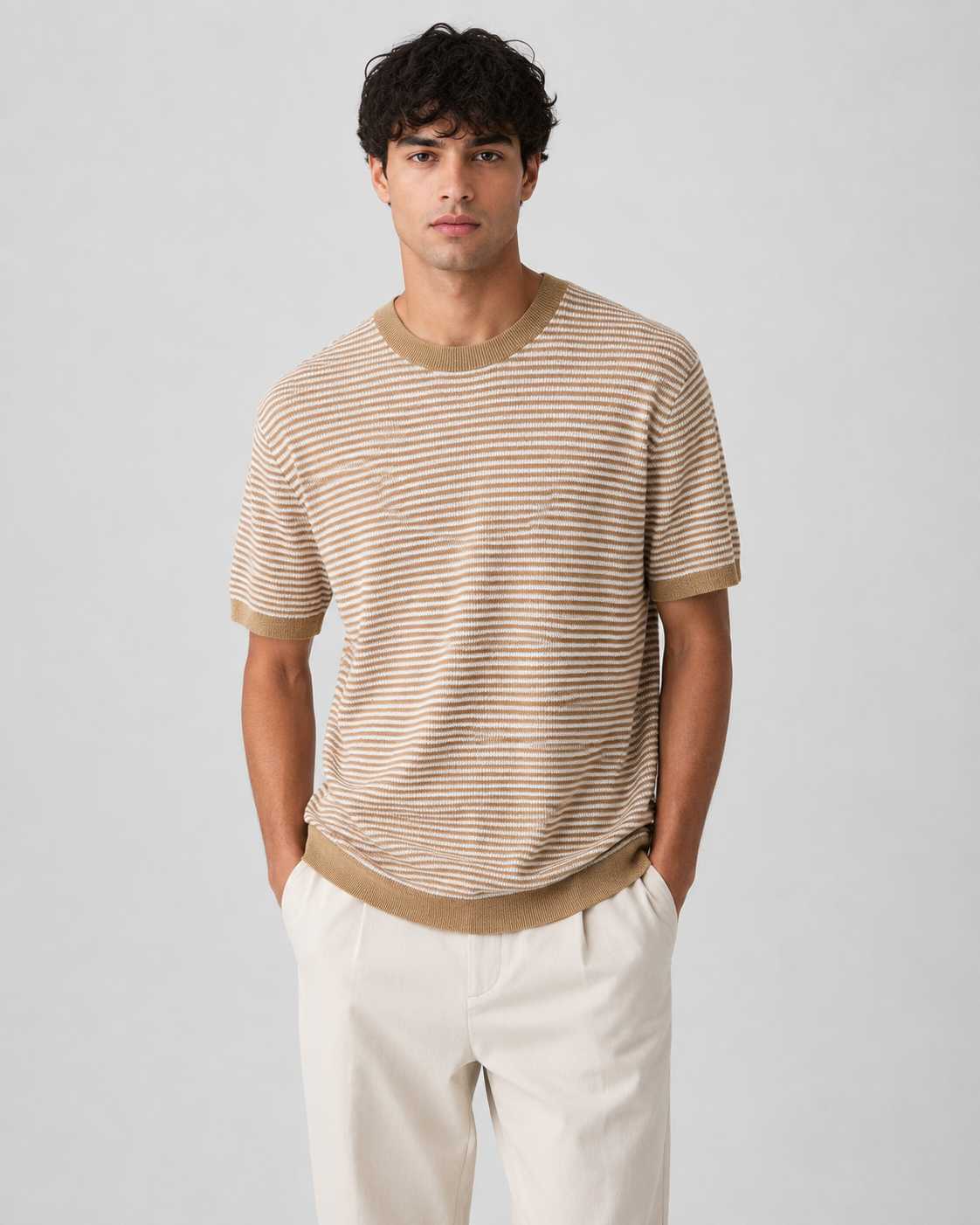 Linen Blend T-Shirt